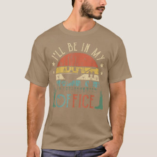 Ich bin in meinem Bürogarten, ein sonniger Garten T-Shirt