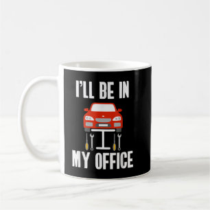 Ich bin in meiner Garage Kaffeetasse