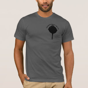 Ich bin in Schwermetall T-Shirt aus Gusseisen