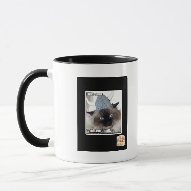 Ich bin in unser Dorf gekommen Tasse (Links)