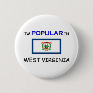 Ich bin in WEST VIRGINIA populär Button