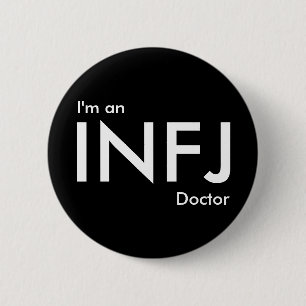 Ich bin INFJ-Doktor - Persönlichkeitstyp Button
