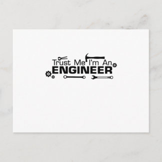 Ich bin Ingenieur , Geschenk für Ingenieur Postkarte