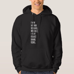 Ich bin Innenarchitekt Hoodie