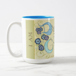 Ich bin Inspiriert - Dream Focus erstellen Kaffee- Zweifarbige Tasse