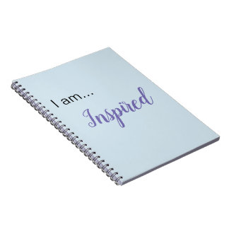 "Ich bin.. Inspiriert" SpiralNotebook Notizblock