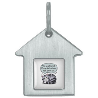 "Ich bin introvertiert. Bitte lassen Sie mich nich Tiermarke