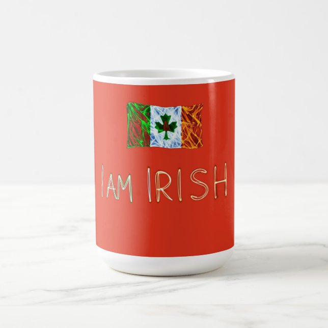 Ich bin Ire Kaffeetasse (Mittel)