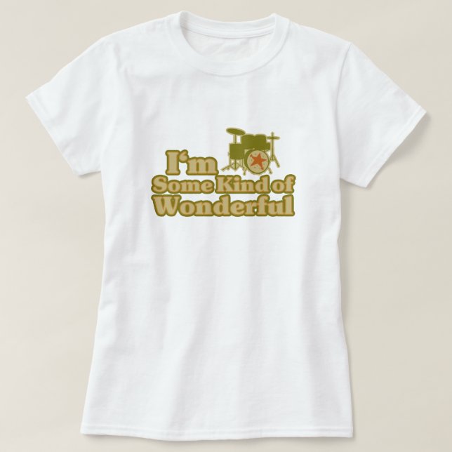 Ich bin irgendeine Art wunderbarer 80er Retro T-Shirt (Design vorne)