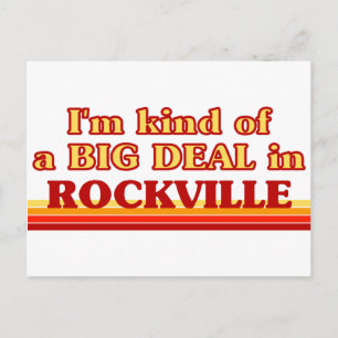 Ich bin irgendwie ein großer Deal in Rockville Postkarte