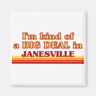 Ich bin irgendwie ein großes Geschäft in Janesvill Magnet
