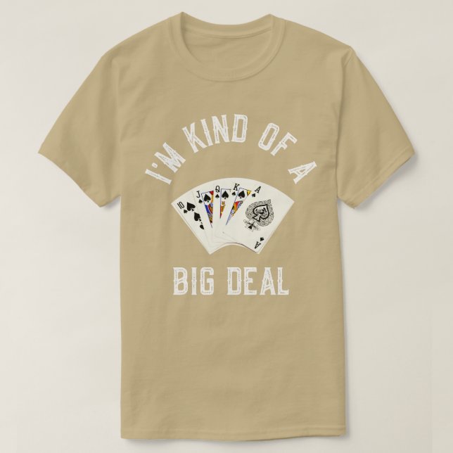 Ich bin irgendwie ein großes Geschäft T-Shirt (Design vorne)