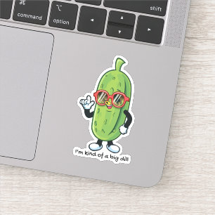 Ich bin irgendwie eine große Krankheit Gurken mi Aufkleber