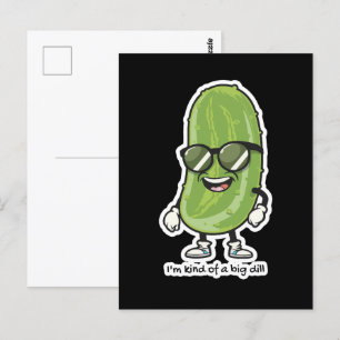 Ich bin irgendwie eine große Krankheit Gurken mi Postkarte