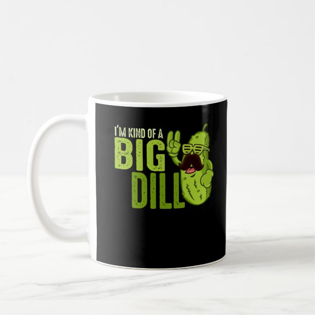 Ich bin irgendwie eine große todbringende Pickle Kaffeetasse (Links)