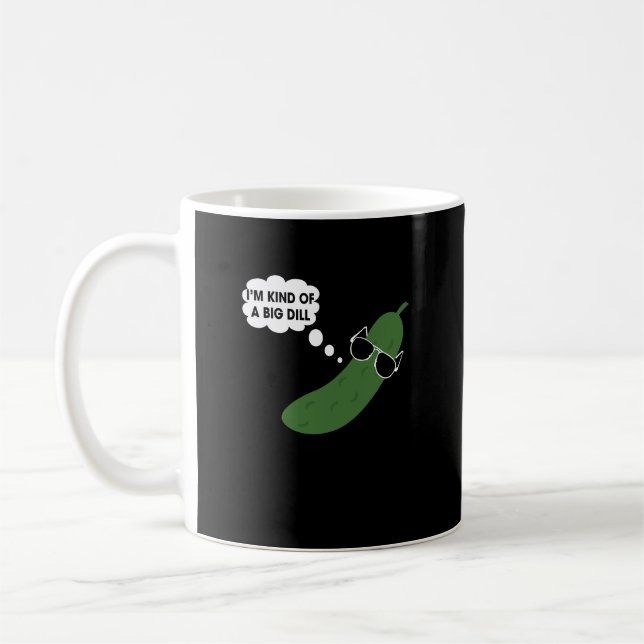 Ich bin irgendwie eine große todbringende Pickle Kaffeetasse (Links)