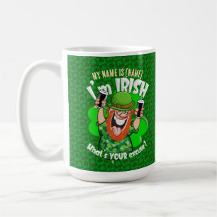 Ich bin Irin - Was ist deine Ausrede? Kaffeetasse