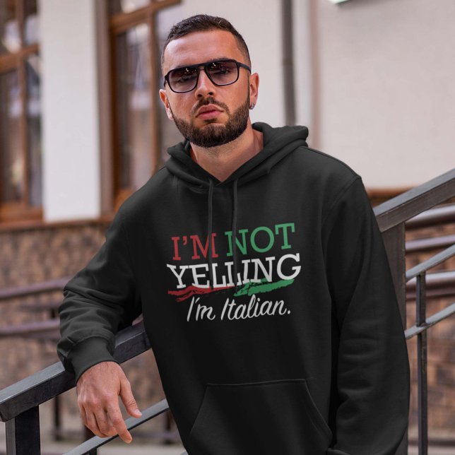 Ich bin Italienerin Hoodie (Von Creator hochgeladen)