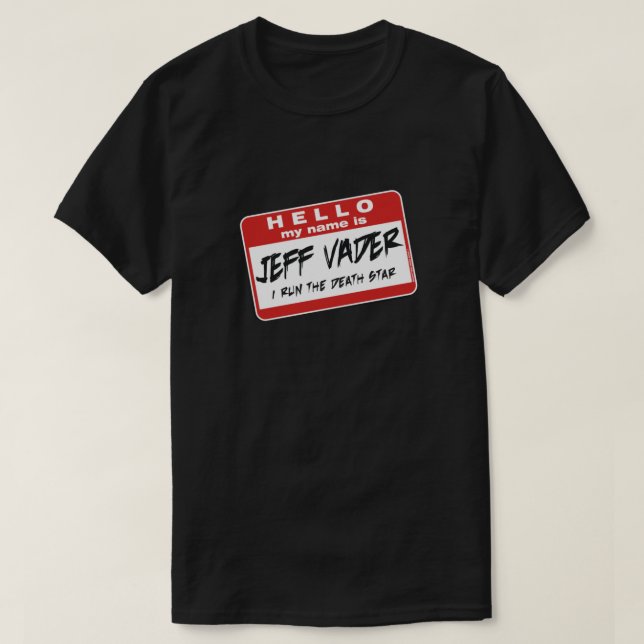 Ich bin Jeff Vader Essential T-Shirt (Design vorne)