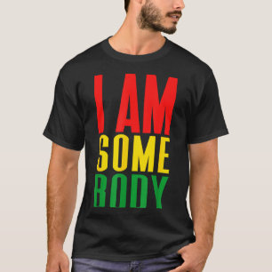 Ich bin jemand positive Affirmation Retro T-Shirt