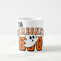 Ich bin jemandes Boo-Geist-Halloween-Tasse
