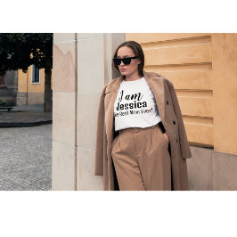 Ich bin Jessica die Personalisiertste Mama aller Z T-Shirt