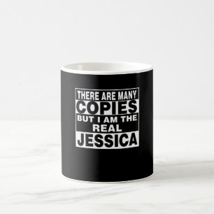 Ich bin Jessica Funny Personalisiertes Geschenk Kaffeetasse