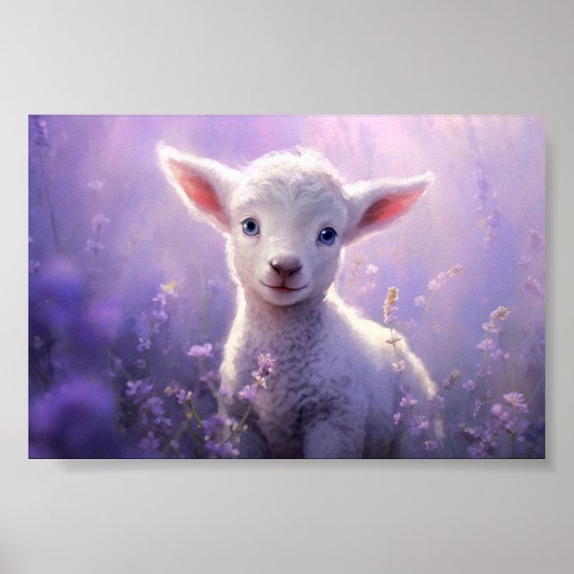 Ich bin Jesu' kleines Lamm Poster (Vorne)