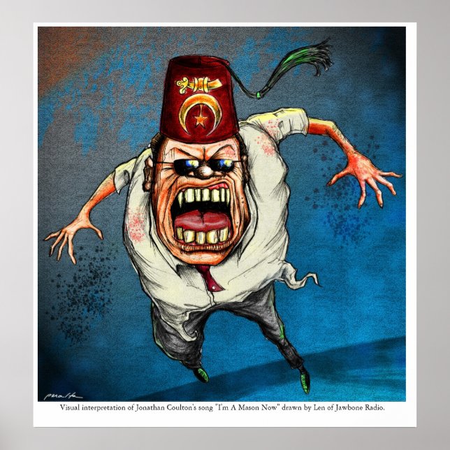 Ich bin jetzt ein Mason Poster (Vorne)