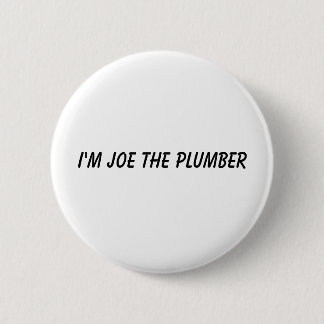 Ich bin Joe der Klempner Button