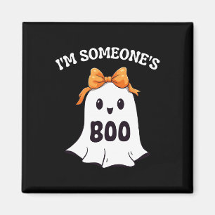 Ich bin Jones Boo Funny Halloween Ghost Matching C Magnet