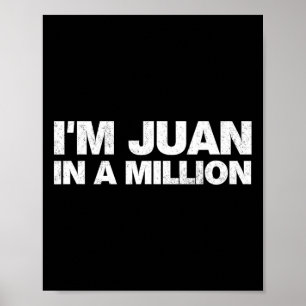 Ich bin Juan in einer Million Cinco De Mayo Mexika Poster