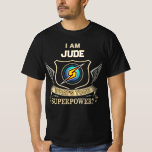 Ich bin JUDE Was ist dein Superheldenpower T-Shirt