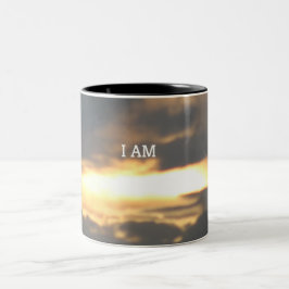 ICH BIN KAFFEE-TASSE ZWEIFARBIGE TASSE