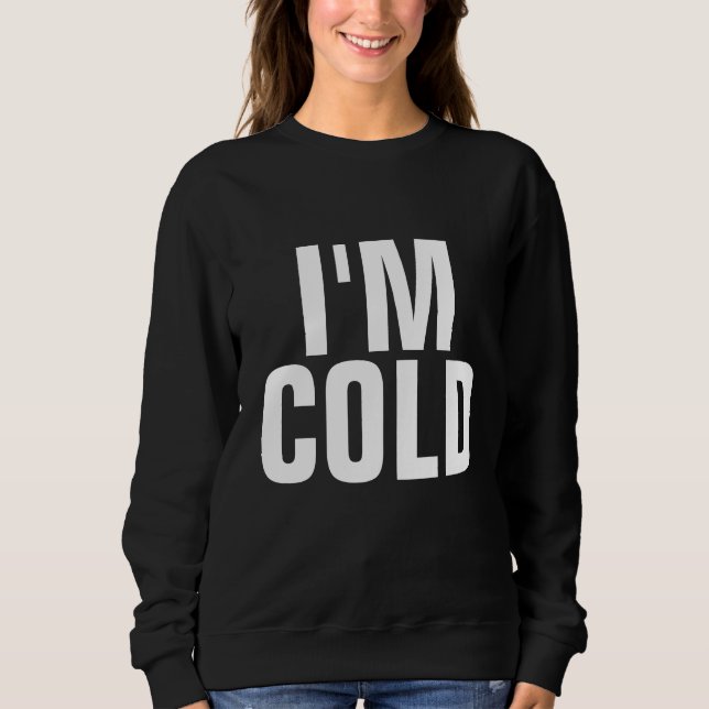 ICH BIN KALTE (HASENWINTER) T - SHIRT (Vorderseite)