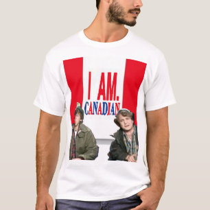 Ich bin Kanadier - Bob und Doug McKenzie Vintag T-Shirt