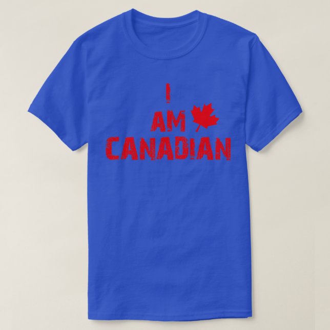 Ich bin Kanadierin und feiere Kanada Roots-Ahornle T-Shirt (Design vorne)