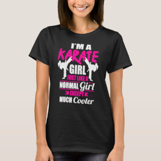 Ich bin Karate Girl T-Shirt