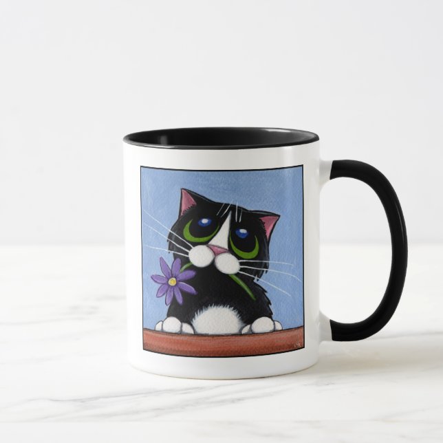 Ich bin - Katzen-Tasse traurig Tasse (Rechts)