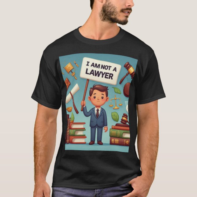 Ich bin kein Anwalt T-Shirt (Vorderseite)