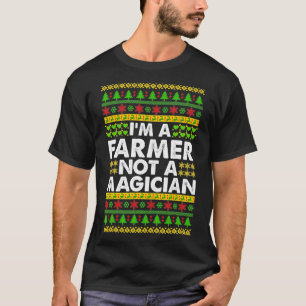 Ich bin kein BAUER, ein Magier Ugly Weihnachts-BAU T-Shirt
