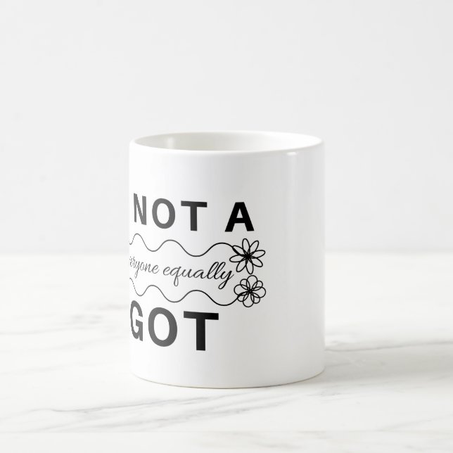 Ich bin kein Bigot, ich hasse alle gleichermaßen Kaffeetasse (Mittel)