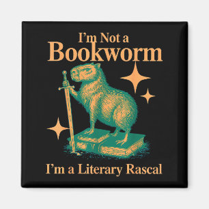 Ich bin kein Bücherwurm, ich bin ein literarischer Magnet