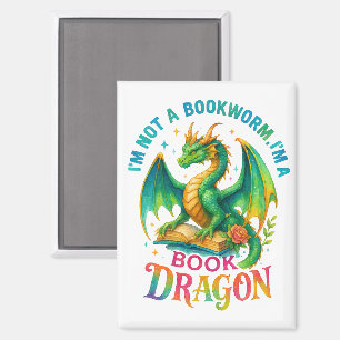 Ich bin kein Buchwurm... Magnet