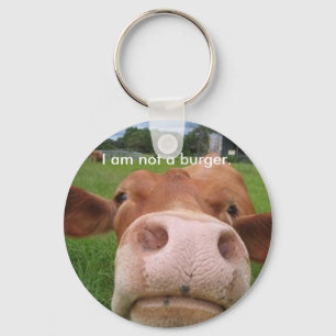 Ich bin kein Burger. Schlüsselanhänger