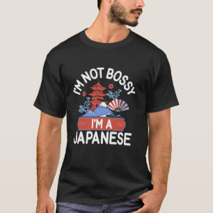 Ich bin kein Chef im japanischen Langschläfer T-Sh T-Shirt