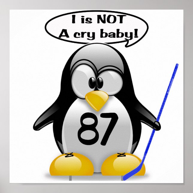 Ich bin KEIN Crybaby Poster (Vorne)