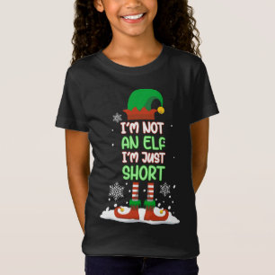 Ich bin kein Elf, der mir Kurz Weihnachten passt T-Shirt