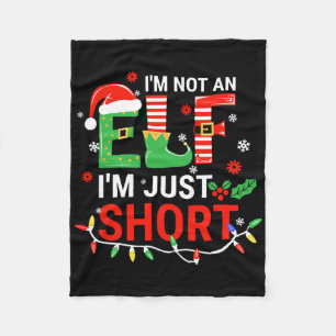 Ich bin kein Elf Ich bin nur Kurz Shirt Männer Fra Fleecedecke