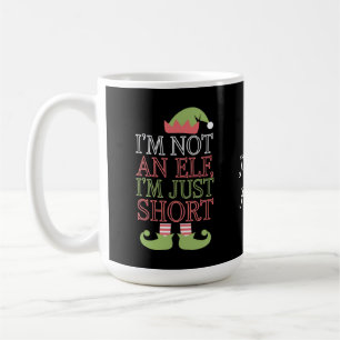 Ich bin kein Elf, ich bin nur Kurze Weihnachten Kaffeetasse